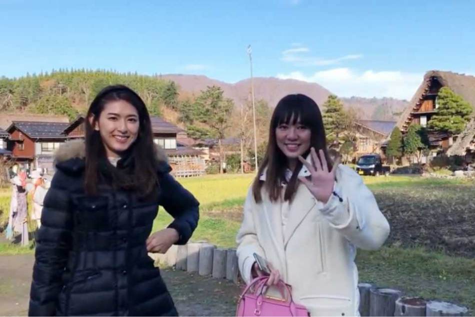 白川郷女子旅