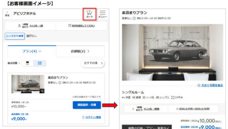カート機能をリリースしました