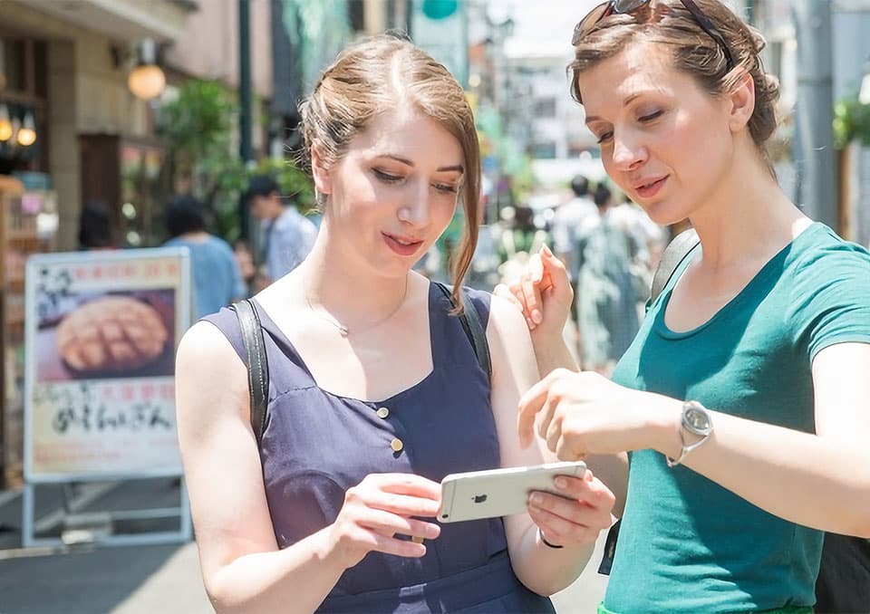 海外からの観光客　イメージ